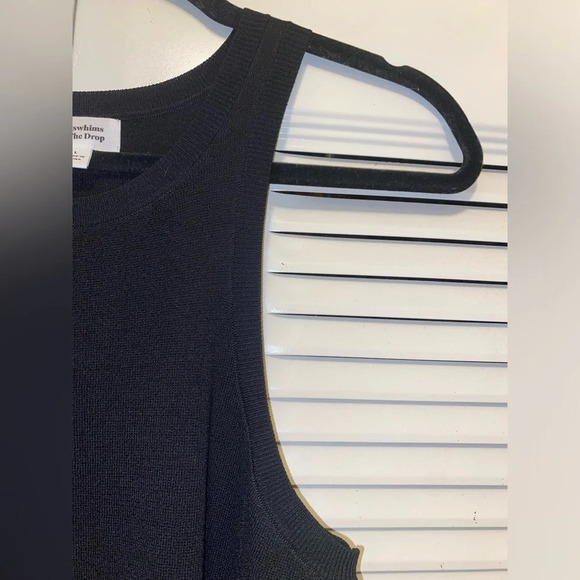 lucyswhims The Drop Women's Fitted Cutaway Racer Tank Sweater - Picture 4 of 5